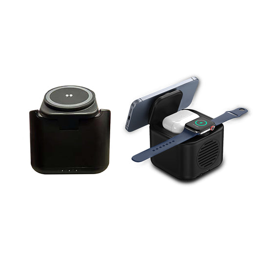 Ignite - Customized Bluetooth Speaker With 3 in 1 Wireless Charging